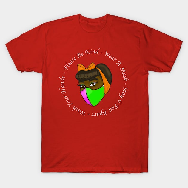 Wear a mask T-Shirt by tesiamarieart